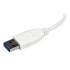 StarTech.com Hub USB A 3.0 Macho - 4x USB A 3.0 Hembra, 5000 Mbit/s, Blanco  5