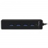 StarTech.com Hub USB A 3.0 Macho - 4x USB A 3.0 Hembra, 5000 Mbit/s, 15cm, Negro  3