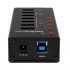 Startech.com Hub ST4300U3C3, 3x USB 2.0, 4x USB 3.0, 5000 Mbit/s, Negro  4