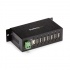 StarTech.com Resistente Concentrador USB 2.0, 7 Puertos, 480 Mbit/s, Negro  1