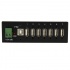 StarTech.com Resistente Concentrador USB 2.0, 7 Puertos, 480 Mbit/s, Negro  3