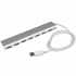 StarTech.com Hub USB 3.0, 7 Puertos USB-A, 5000 Mbit/s, Plata/Blanco  1