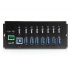 StarTech.com Hub USB 3.0, 7 Puertos, 5000 Mbit/s, Negro  2
