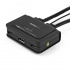 StarTech.com Cable Switch KVM SV211DPUA, DisplayPort/USB, 85cm, Negro  2