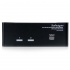StarTech.com Switch KVM de 2 Puertos Doble Monitor DVI VGA con Audio y USB  2