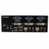 StarTech.com Switch KVM de 2 Puertos Doble Monitor DVI VGA con Audio y USB  3