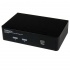 StarTech.com Switch KVM 2 Puertos HDMI con Hub USB 2.0 y Audio  1
