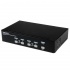 StarTech.com Switch KVM con Audio y Hub USB 2.0, Alámbrico, DVI/USB, 4 Puertos  1