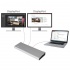 StarTech.com Docking Station Thunderbolt, 4x USB 3.0, para Laptop, Plata  5