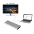 StarTech.com Docking Station Thunderbolt, 4x USB 3.0, para Laptop, Plata  6
