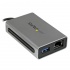 StarTech.com Adaptador Thunderbolt de Red Ethernet Gigabit Externo con Puerto USB 3.0, 13cm, Gris, para MacBook  3