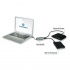StarTech.com Adaptador Thunderbolt de Red Ethernet Gigabit Externo con Puerto USB 3.0, 13cm, Gris, para MacBook  6