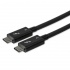 StarTech.com Cable USB-C Macho - USB-C Macho, 80cm, Negro  1