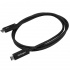 StarTech.com Cable Thunderbolt 3 Macho - USB-C Macho, 40 Gbit/s, 1 Metro, Negro  5