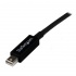 StarTech.com Cable Thunderbolt Macho - Thunderbolt Macho, 1 Metro, Negro - Imagen adicional 3