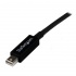 StarTech.com Cable Thunderbolt Macho - Thunderbolt Macho, 2 Metros, Negro, para MacBook Pro a iMac  3