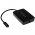 StarTech.com Adaptador Thunderbolt 3 USB-C Macho - Thunderbolt 2 20-pin, 20cm, Negro, para Mac  1