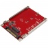 StarTech.com Tarjeta PCI Express M.2 a U.2, para SSD NVMe M.2  1