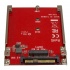 StarTech.com Tarjeta PCI Express M.2 a U.2, para SSD NVMe M.2  4