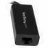 StarTech.com Adaptador de Red Gigabit Ethernet USB-C, 5000 Mbit/s, Negro  3