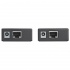 StarTech.com Extensor USB 2.0 de 4 Puertos por Cable Cat5 o Cat6, hasta 50 Metros, Negro  4