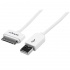 StarTech.com Cable de Carga Dock 30-pin Macho - USB A 2.0 Macho, 1 Metro, Blanco, para iPhone/iPod/iPad  2