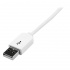 StarTech.com Cable de Carga Dock 30-pin Macho - USB A 2.0 Macho, 1 Metro, Blanco, para iPhone/iPod/iPad  4
