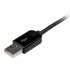 StarTech.com Cable Cargador Conector Dock 30-pin - USB A 2.0, 1 Metro, Negro, para iPod/iPhone/iPad  2
