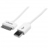 StarTech.com Cable USB A 2.0 - Apple 30-p, 30cm, Blanco, para iPod/iPhone/iPad  2