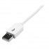StarTech.com Cable USB A 2.0 - Apple 30-p, 30cm, Blanco, para iPod/iPhone/iPad  4