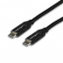 StarTech.com Cable USB C Macho - USB C Macho, 2 Metros, Negro  1