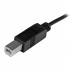 StarTech.com Cable USB C Macho - USB B Macho, 2 Metros, Negro  2