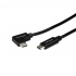 StarTech.com Cable en Angulo, USB C Macho - USB C Macho, 1 Metro, Negro  1