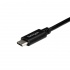 StarTech.com Cable en Angulo, USB C Macho - USB C Macho, 1 Metro, Negro  2