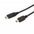 StarTech.com Cable USB C Macho - Mini-USB B Macho, 2 Metros, Negro  1