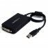 StarTech.com Cable USB 2.0 A Macho - DVI Hembra, 50cm, Negro  1