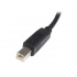 StarTech.com Cable para Impresora USB A Macho - USB B Macho, 3 Metros, Negro  3