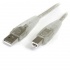 StarTech.com Cable USB A Macho - USB B Macho, 1.83 Metros, Transparente  1