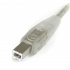 StarTech.com Cable USB A Macho - USB B Macho, 1.83 Metros, Transparente  3