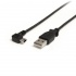 StarTech.com Cable USB 2.0 en Ángulo Derecho, USB A Macho - mini USB B Macho, 91cm, Negro  1