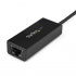 StarTech.com Adaptador de Tarjeta de Red Externa NIC USB 3.0 Macho - Gigabit Ethernet RJ-45 Hembra, 1Gbps, Negro  3