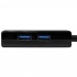 StarTech.com Adaptador de Red Ethernet Gigabit Externo, 2x USB 3.0, Negro  3