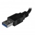StarTech.com Adaptador de Red Ethernet Gigabit Externo, 2x USB 3.0, Negro  4