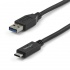 StarTech.com Cable USB 3.1, USB A Macho - USB C Macho, 1 Metro, Negro  1