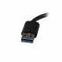 StarTech.com Mini Adaptador Docking Station USB 3.0 para Laptop, Gigabit Ethernet y VGA, Negro  3