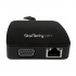 StarTech.com Mini Adaptador Docking Station USB 3.0 para Laptop, Gigabit Ethernet y VGA, Negro  4