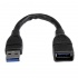 StarTech.com Cable USB-A Macho - USB-A Hembra, 15cm   1