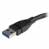 StarTech.com Cable USB A 3.0 Macho - USB A 3.0 Hembra, 15cm, Negro  2