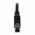 StarTech.com Cable USB 3.0 A Macho - USB 3.0 B Macho, 3 Metros, Negro  5