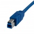 StarTech.com Cable USB A Macho - USB A Macho, 1.8 Metros, Azul - Imagen adicional 1
